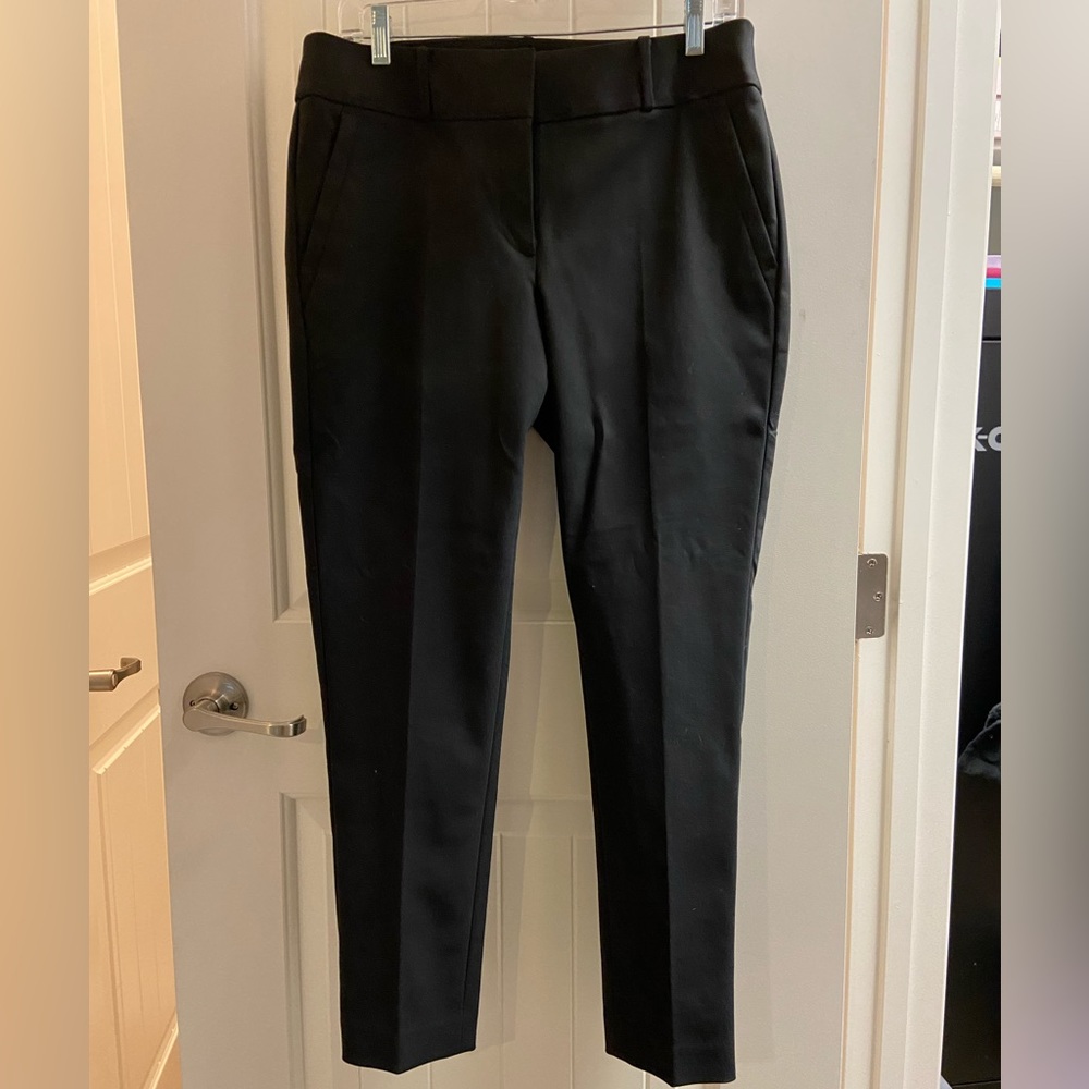 LOFT 6 slim black skinny pants